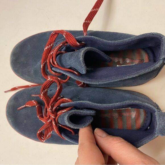 HANNAH ANDERSSON Nils Suede leather Chukka Boots Hybrid Boot Sneaker navy Blue 2 - Picture 3 of 8